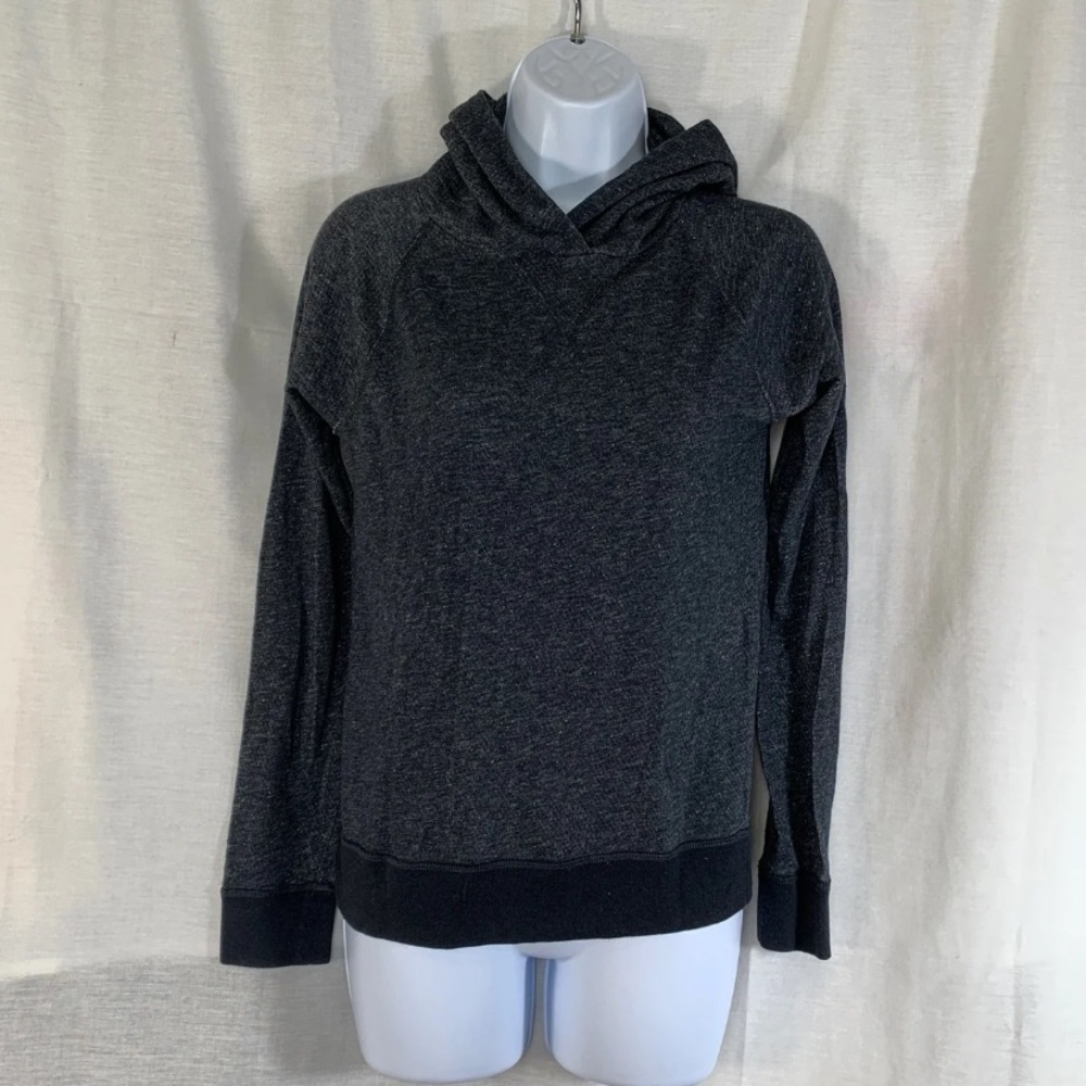 jcrew terry heather navy gray Hoodie